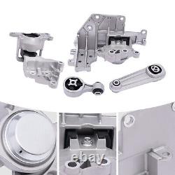 4PCS Engine Motor + Auto Transmission Mount Kit For 2014-2017 Nissan Rogue 2.5L