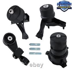 4PCS Engine Motor & Trans Mounts Set For Toyota Camry L/LE/SE 2.5L Auto Trans
