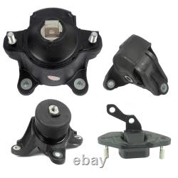 4PCS For Honda Accord Acura TSX 2009-2012 2.4L Auto Engine Motor & Trans. Mount