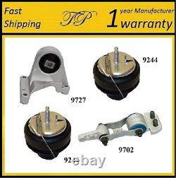 4PCS Front & Rear Motor Mount For Volvo S60 2.3L, 2.4L, 2.5L 01-09 S80 2.5L 04-06