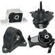 4PC Motor & Transmission Mount Kit Fits 2002-2006 Acura RSX 2.0L with Auto Trans