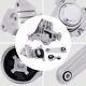 4Pcs Engine Motor+Auto Trans Mount Kit For Nissan Rogue 2.5L 2014 2015 2016 2017