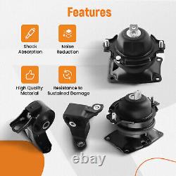 4Pcs Motor & Trans Mount for Honda Odyssey 3.5L V6 2011-2017 A4575EL 50850STXA04