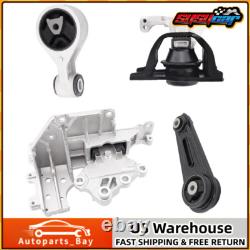 4X Engine Motor Transmission Mount Kit For 2008-2015 Nissan Rogue 2.5L FWD CVT