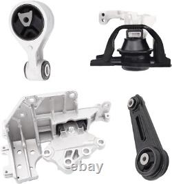4X Engine Motor Transmission Mount Kit For 2008-2015 Nissan Rogue 2.5L FWD CVT