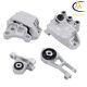 4× Engine Motor & Trans Mount Set 68363996AA For 15-17 Jeep Renegade 68363755AA