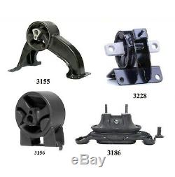 4 PCS MOTOR & TRANS MOUNT FIT 2008-2010 Dodge Grand Caravan 3.3L 3.8L & 4.0L