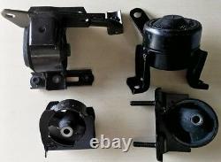 4pcSet fits Toyota Rav4 2001 2002 2003 2004 2005 2.0L 2.4L Motor Mounts