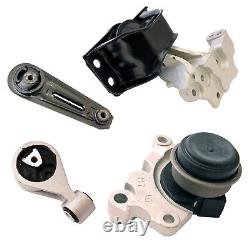 4pc Engine Motor Mount Kit Set for 08-13 Nissan Rogue FWD Auto Transmission