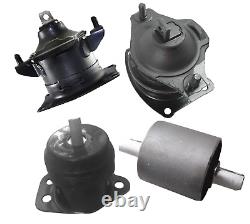 4pc Engine Mount And Transmission Bushing For 2005-2008 Acura Rl 3.5l Fast Ship