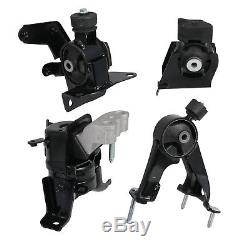 4pc Engine Mount Kit for 09-13 Toyota Corolla & Matrix 1.8L AT Automatic Trans