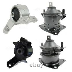 4pc Engine & Transmission Mount For 2010-2013 Acura MDX 3.7l Fast Free Ship