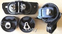 4pc Engine & Transmission Mount For 2011-2014 Chrysler 200 3.6l Fast Free Ship