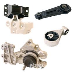 4pc Motor Engine Mount Set for 08-13 Nissan Rogue AWD Automatic Transmission