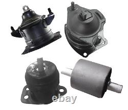 4pc Motor Mount And Transmission Bushing For 2005-2008 Acura Rl 3.5l Fast Ship