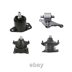 4pc Motor Mount For 2005-2006-2007-2008 Acura Rl 3.5l Fast Free Ship