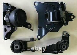 4pc Motor Mount For 2006-2011 Toyota Yaris 1.5l Automatic Fast Free Shipping