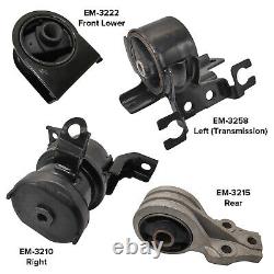 4pc Motor Mount Set for 05-12 Ford Escape (All Engines) AT Auto Transmission