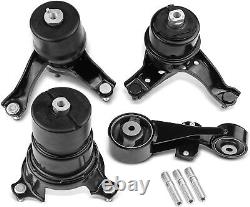 4pcs Auto Trans Engine Motor & Transmission Mount For Toyota Camry 2012 2017