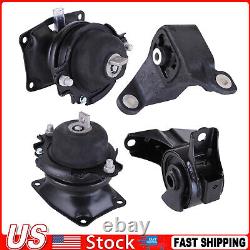 4pcs Engine Motor & Auto Transmission Mount Fit For 2011-2017 Honda Odyssey 3.5l