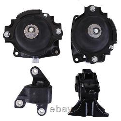 4pcs Engine Motor & Auto Transmission Mount Fit For 2011-2017 Honda Odyssey 3.5l
