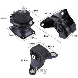 4pcs Engine Motor & Auto Transmission Mount Fit For 2011-2017 Honda Odyssey 3.5l