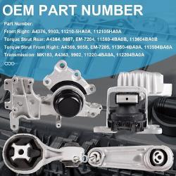 4pcs Engine Motor Transmission Mount Kit For 14-19 Nissan Rogue 2.5L Auto. Trans