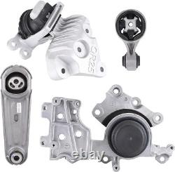 4pcs Engine Motor Transmission Mount Kit For 14-19 Nissan Rogue 2.5L Auto. Trans