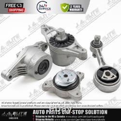 4pcs Engine Transmission Mount Kit fit Maserati Ghibli Quattroporte 4WD