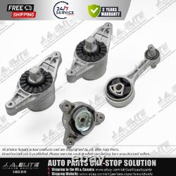 4pcs Engine Transmission Mount Kit fit Maserati Ghibli Quattroporte 4WD