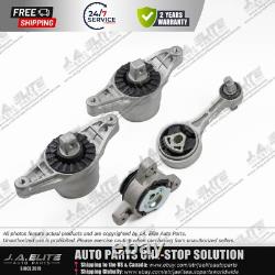 4pcs Engine Transmission Mount Kit fit Maserati Ghibli Quattroporte 4WD