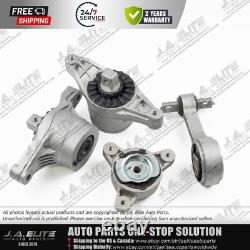 4pcs Engine Transmission Mount Kit fit Maserati Ghibli Quattroporte 4WD