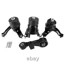 4pcs Motor Mount Kit for 2012-17 Toyota Camry 2.5L Gas Engine Automatic Trans AT