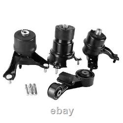 4pcs Motor Mount Kit for 2012-17 Toyota Camry 2.5L Gas Engine Automatic Trans AT