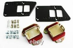 55-57 Chevy BelAir LS Engine Conversion Motor Mounts Swap Kit with Headers