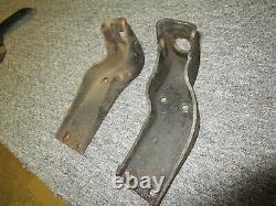 58/62 corvette stamped steel motor engine mounts GM PAIR! 59 60 61