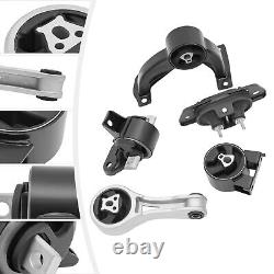 5PCS For Chrysler 200 10-14 L4-2.4L 4 Speed Engine Mounts&Transmission Mount Set