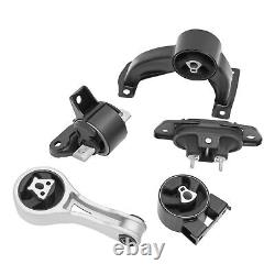 5PCS For Chrysler 200 10-14 L4-2.4L 4 Speed Engine Mounts&Transmission Mount Set