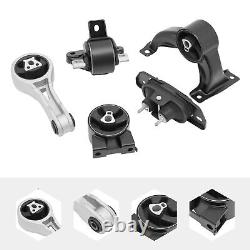 5PCS For Chrysler 200 10-14 L4-2.4L 4 Speed Engine Mounts&Transmission Mount Set