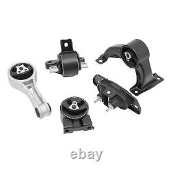 5PCS For Chrysler 200 10-14 L4-2.4L 4 Speed Engine Mounts&Transmission Mount Set