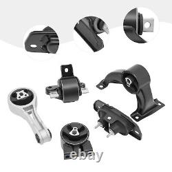 5PCS For Chrysler 200 10-14 L4-2.4L 4 Speed Engine Mounts&Transmission Mount Set