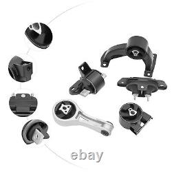 5PCS For Chrysler 200 10-14 L4-2.4L 4 Speed Engine Mounts&Transmission Mount Set