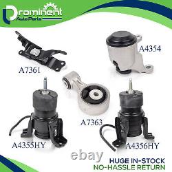 5X Engine Mount & Transmission Mount fit 2007-2014 Nissan Maxima Altima 3.5L
