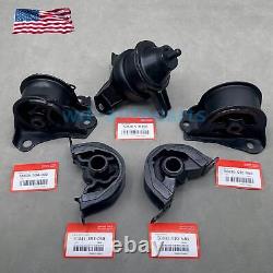 5X Motor Mounts For 97-01 Honda CR-V CRV 2.0L A6502 A6506 A6520 A6526 A6585