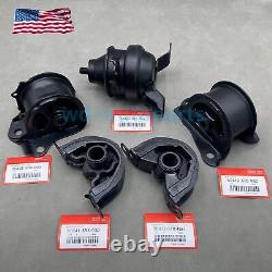 5X Motor Mounts For 97-01 Honda CR-V CRV 2.0L A6502 A6506 A6520 A6526 A6585