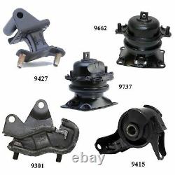 5 PCS MOTOR & TRANS MOUNT FIT 2008-2010 Honda Odyssey 3.5L i-VTEC with Sensor