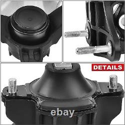 5pc Fits 13-17 Honda Accord (2.4l Engine Only) At Cvt Trans Motor Mount Set