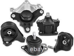 5pc Fits 13-17 Honda Accord (2.4l Engine Only) At Cvt Trans Motor Mount Set