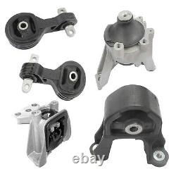 5pc Motor Mount For 2007 2011 Honda Cr-v 2.4l Automatic Fast Free Shipping