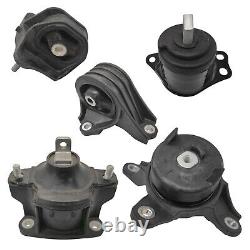 5pc Motor Mount Set for 13-17 Honda Accord (2.4L Engine Only) AT CVT Trans